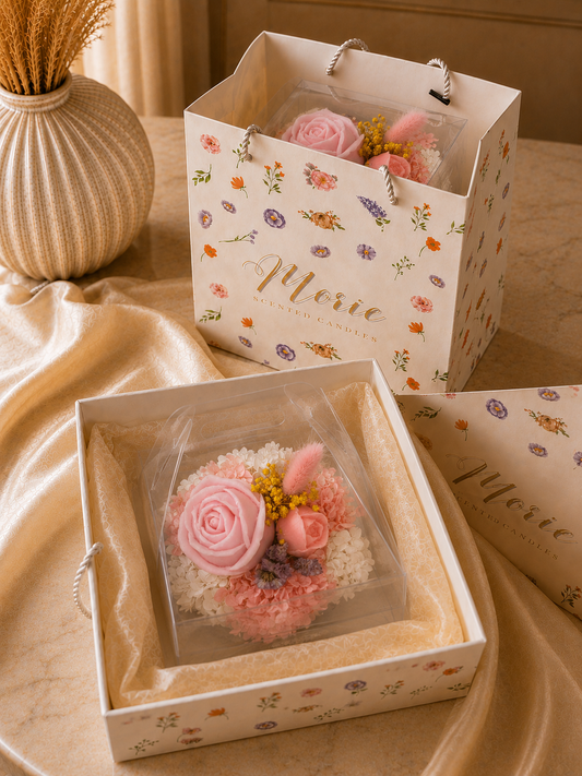 Luxury Handmade Candle Bouquet | Whispering Petals