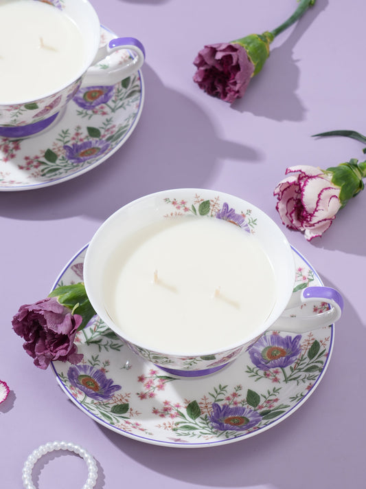 Mademoiselle Chic | Tea Cup Candle Set