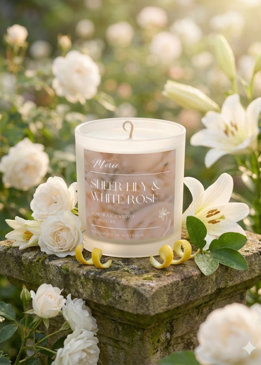 Sheer Lily & White Rose | Classic